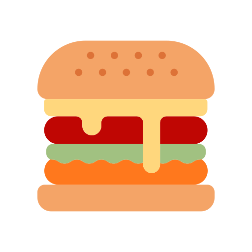 hamburger Good Ware Flat icoon