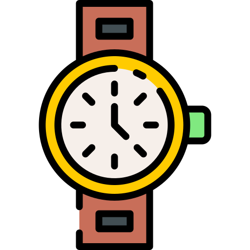 orologio da polso Good Ware Lineal Color icona