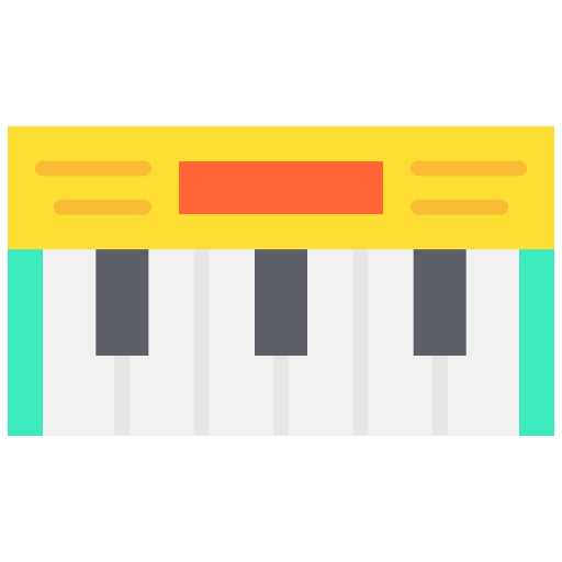 ピアノ Good Ware Flat icon