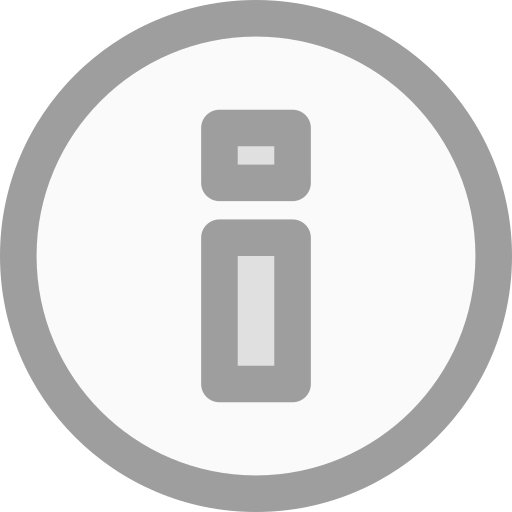 Info Generic Grey icon