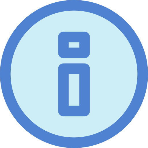 informazioni Generic Blue icona
