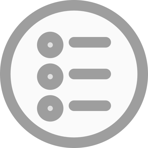 liste Generic Grey icon