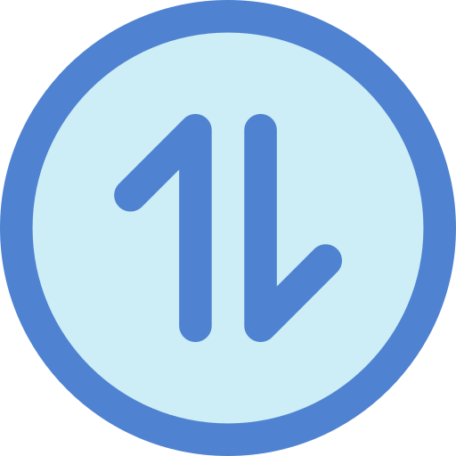 順序 Generic Blue icon