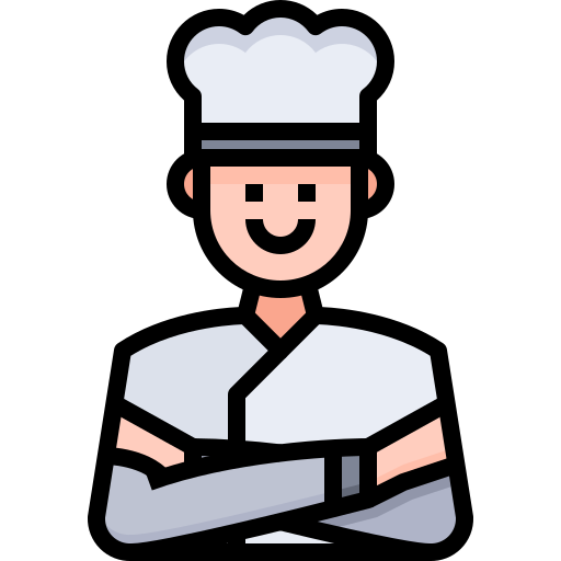 cocinero Justicon Lineal Color icono