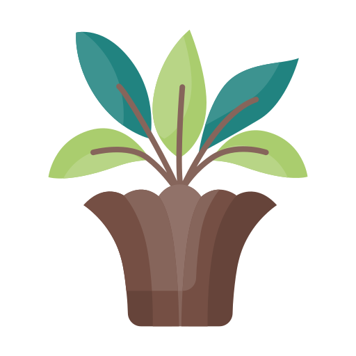 Plant pot Generic Flat icon