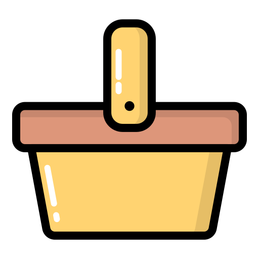 Picnic basket Generic Outline Color icon