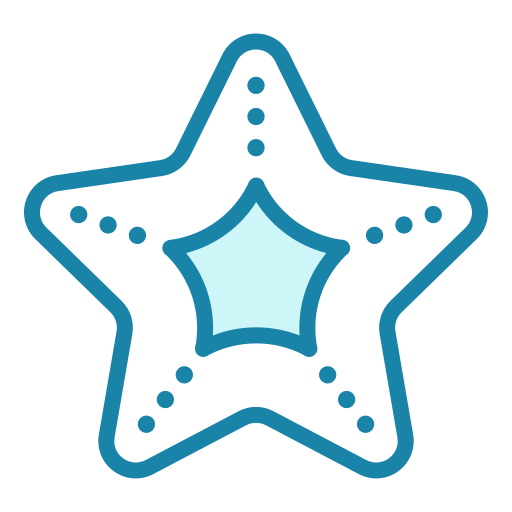 estrella de mar Generic Blue icono
