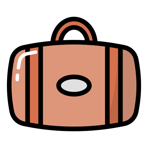 Suitcase Generic Outline Color icon