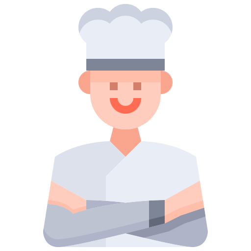Chef Justicon Flat icon