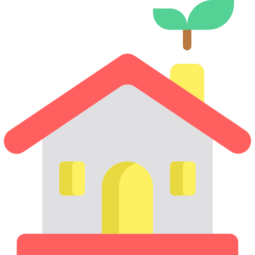 ekologiczny dom Generic Flat ikona