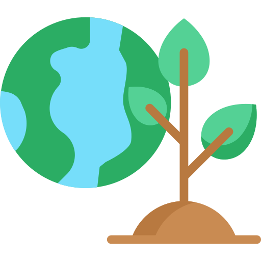 Зеленая земля Generic Flat иконка