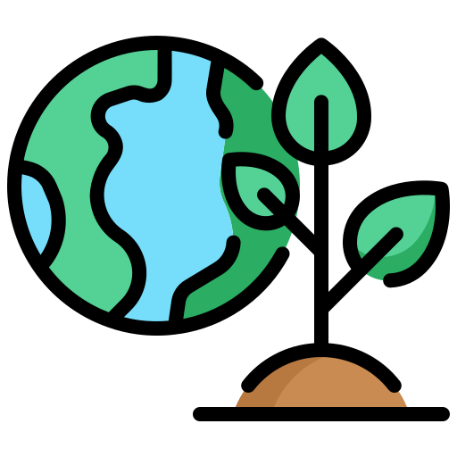 grüne erde Generic Outline Color icon