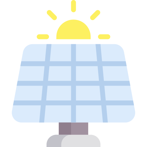 panel solar Generic Flat icono