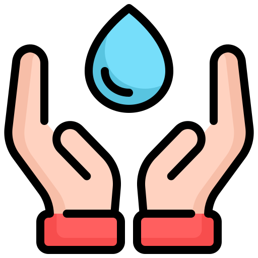 bespaar water Generic Outline Color icoon