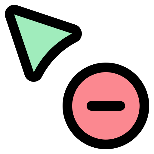 없애다 Generic Outline Color icon