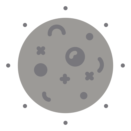 Full moon Generic Flat icon