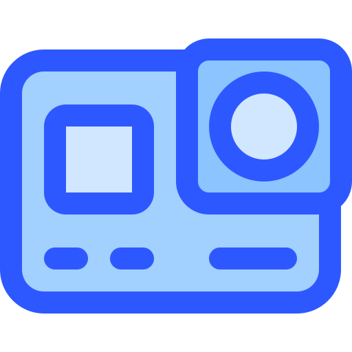 アクションカメラ Generic Blue icon