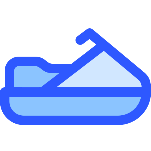 Jet ski Generic Blue icon