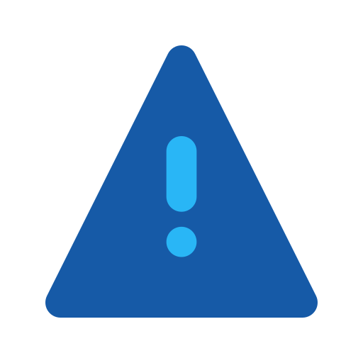 error Generic Blue icon