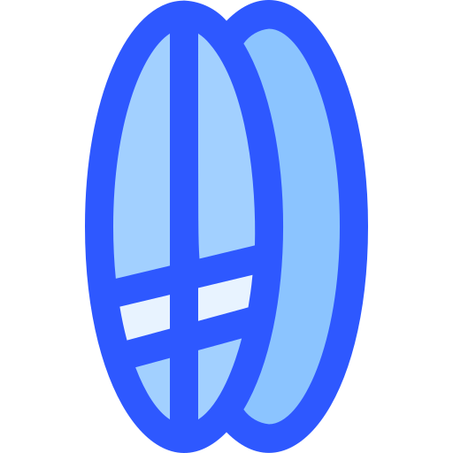 Surfboard Generic Blue icon