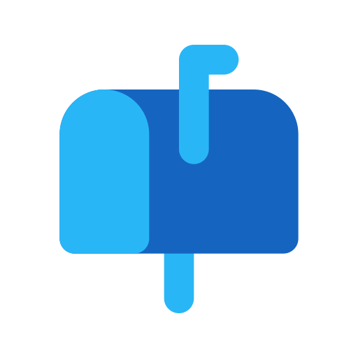 게시물 상자 Generic Blue icon