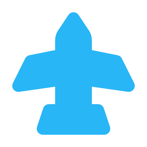Самолет Generic Blue иконка