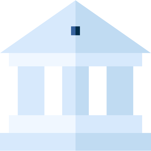 bank Basic Straight Flat icon