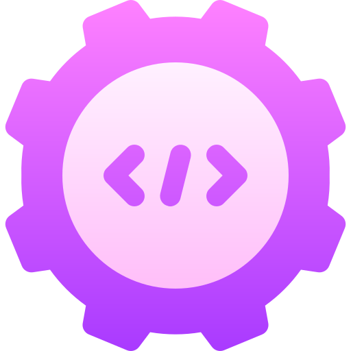software ontwikkeling Basic Gradient Gradient icoon