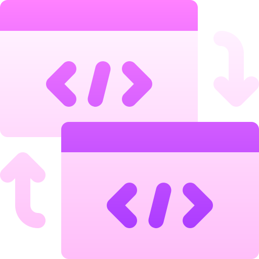 Merger Basic Gradient Gradient icon