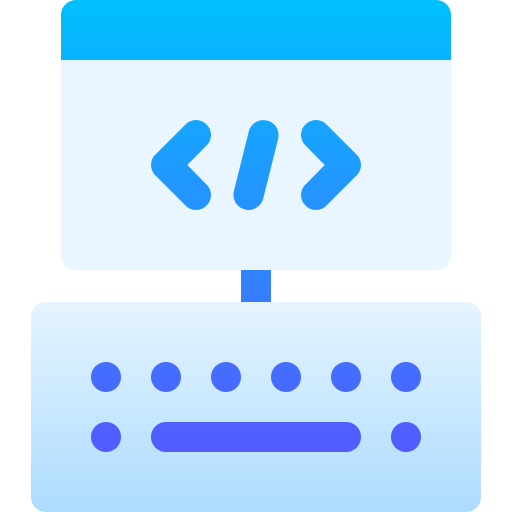 webontwikkeling Basic Gradient Gradient icoon