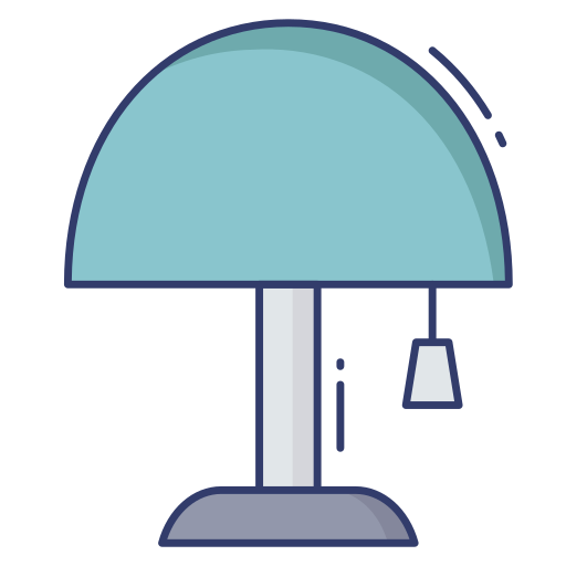 Lamp Dinosoft Lineal Color icon