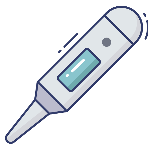 Thermometer Dinosoft Lineal Color icon