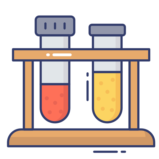 reagenzglas Dinosoft Lineal Color icon