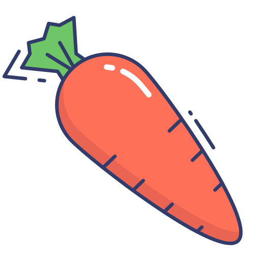 Морковь Dinosoft Lineal Color иконка