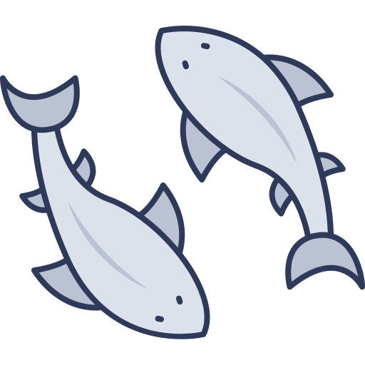 Koi fish Dinosoft Lineal Color icon
