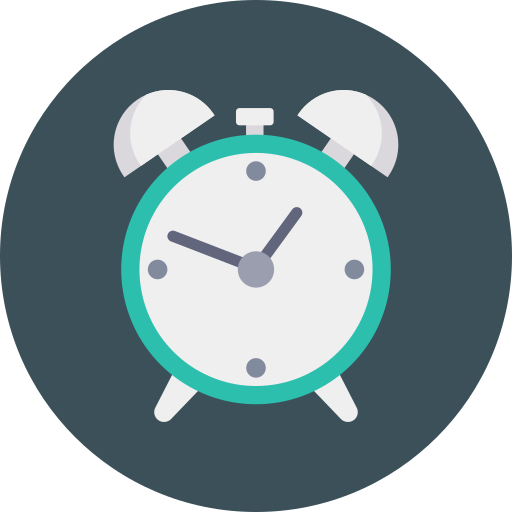 Alarm clock Dinosoft Circular icon
