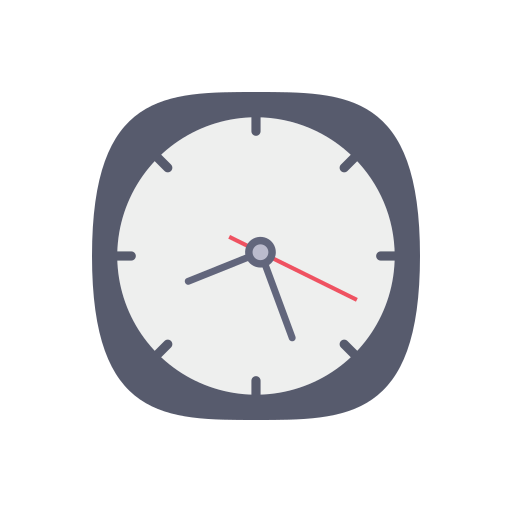 Часы Dinosoft Flat иконка