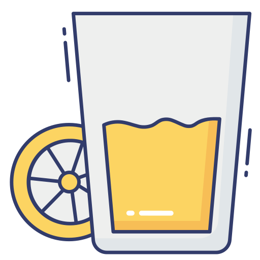 Lemon juice Dinosoft Lineal Color icon
