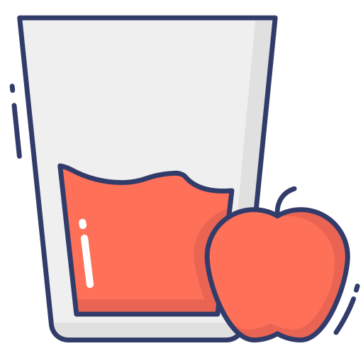 Apple juice Dinosoft Lineal Color icon