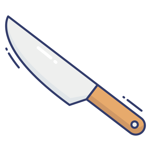 coltello Dinosoft Lineal Color icona