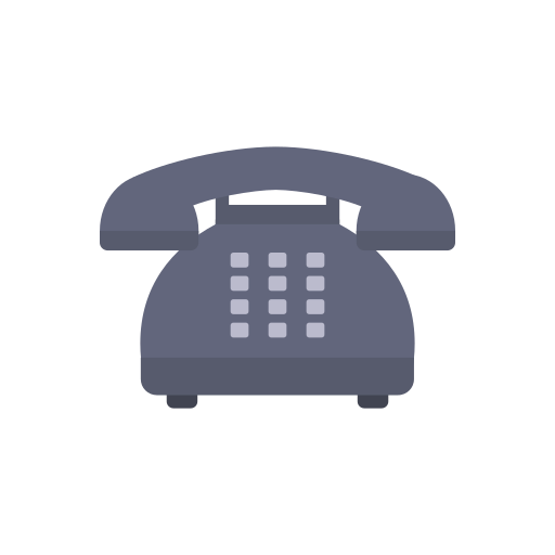 Telephone Dinosoft Flat icon