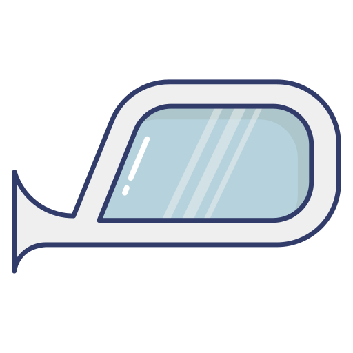 espejo lateral Dinosoft Lineal Color icono