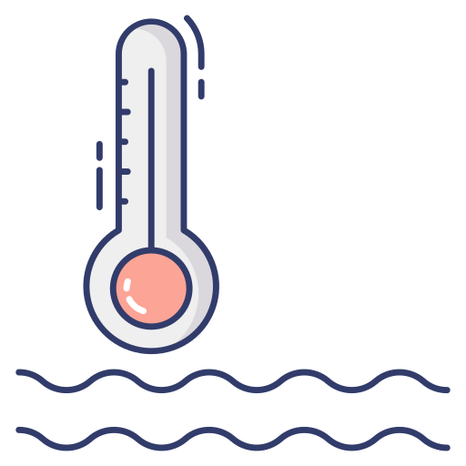 temperatura Dinosoft Lineal Color ikona