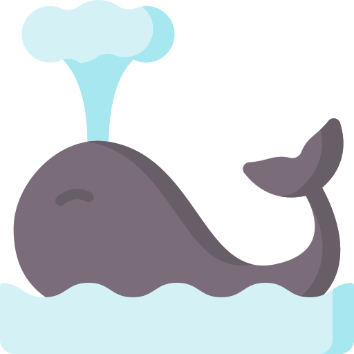 baleia Special Flat Ícone