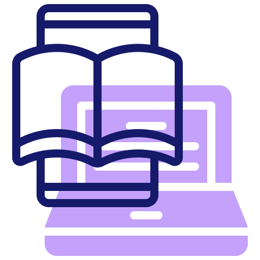 전자 책 Inipagistudio Lineal Color icon