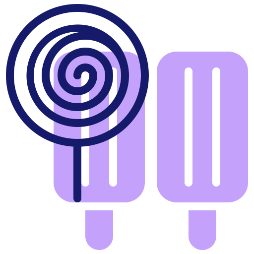 Lollipop Inipagistudio Lineal Color icon