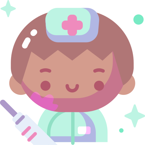 krankenschwester Special Candy Flat icon