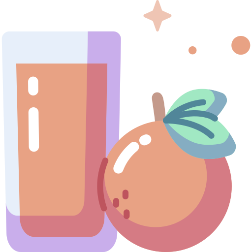 zumo de naranja Special Candy Flat icono