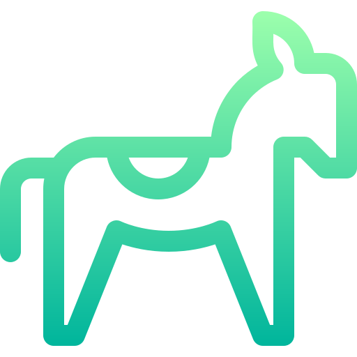 burro Basic Gradient Lineal color icono