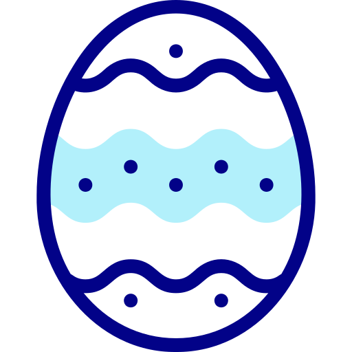 osterei Detailed Mixed Lineal color icon